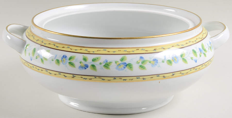 Morning Glory Ring Round Vegetable No Lid by Ceralene-1