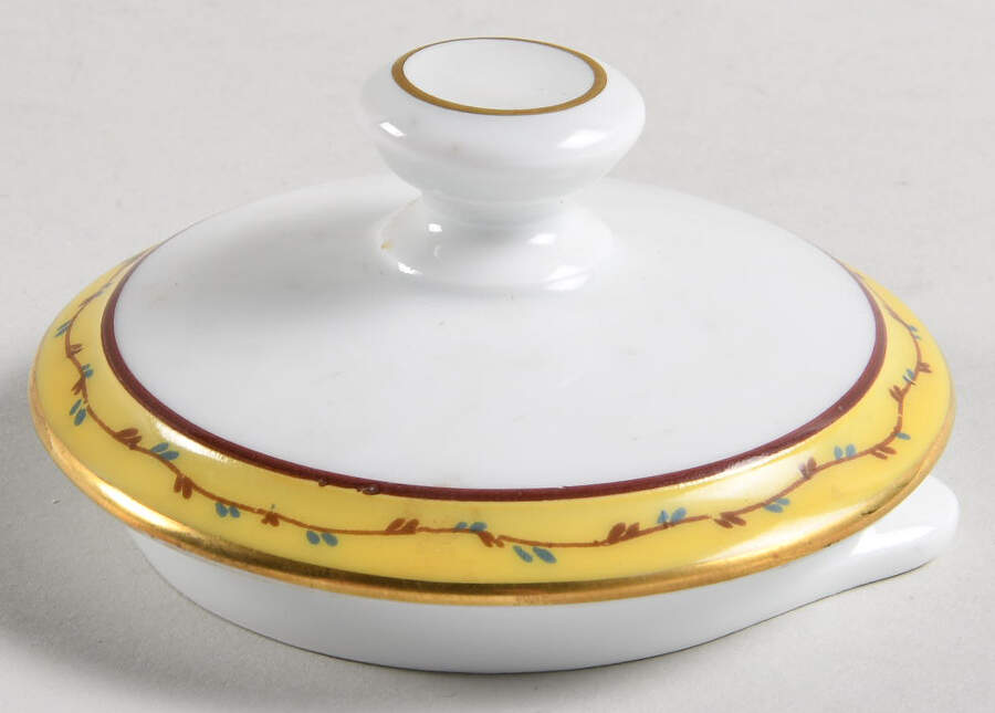 Morning Glory Ring Lid for Teapot by Ceralene-1