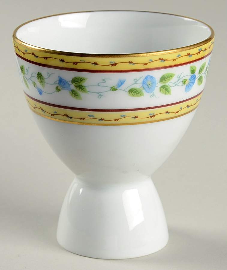 Morning Glory Ring Double Egg Cup by Ceralene-1