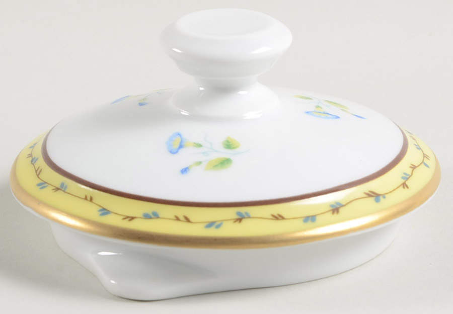 Morning Glory Spray Lid for Teapot by Ceralene-1