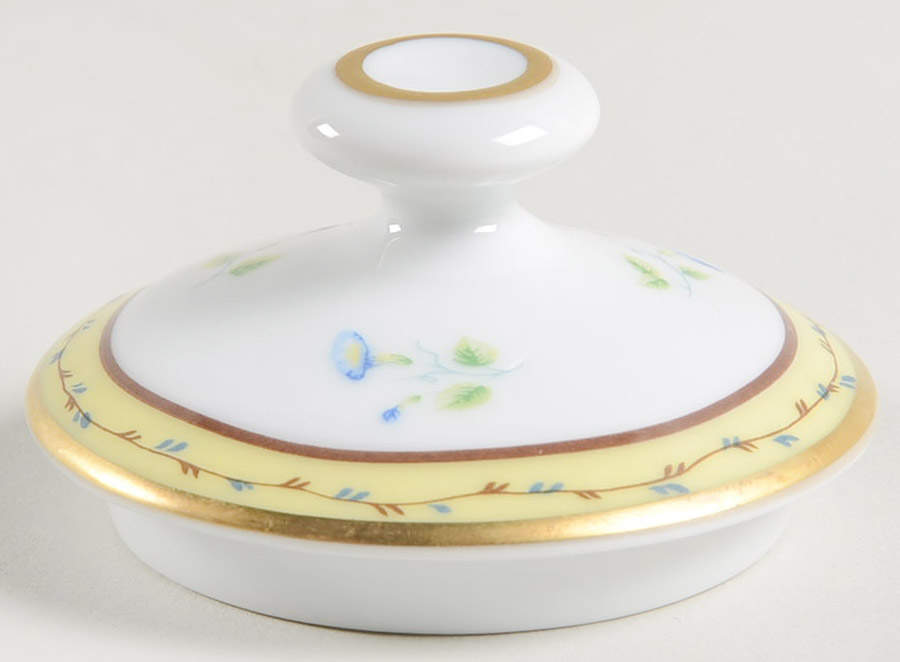 Morning Glory Spray Lid for Sugar Bowl by Ceralene-1