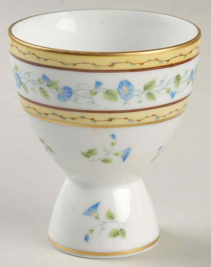 Morning Glory Spray Double Egg Cup by Ceralene-1
