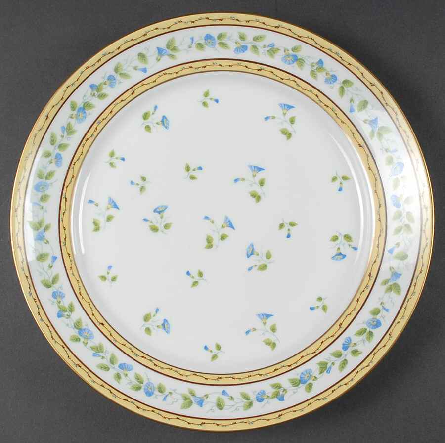 Morning Glory Spray 12" Chop Plate (Round Platter) by Ceralene-1