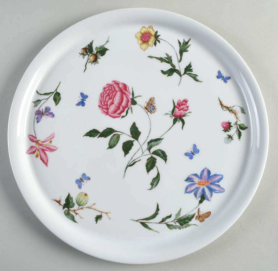 Mon Jardin Cake Plate by Ceralene-1