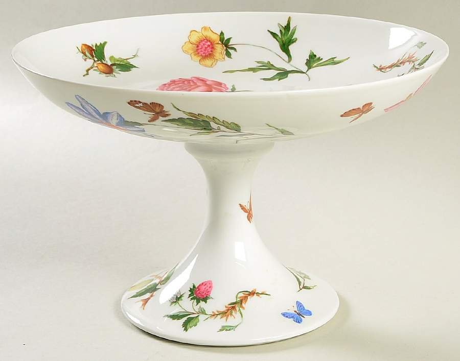 Mon Jardin Round Compote (Height X Width) by Ceralene-1