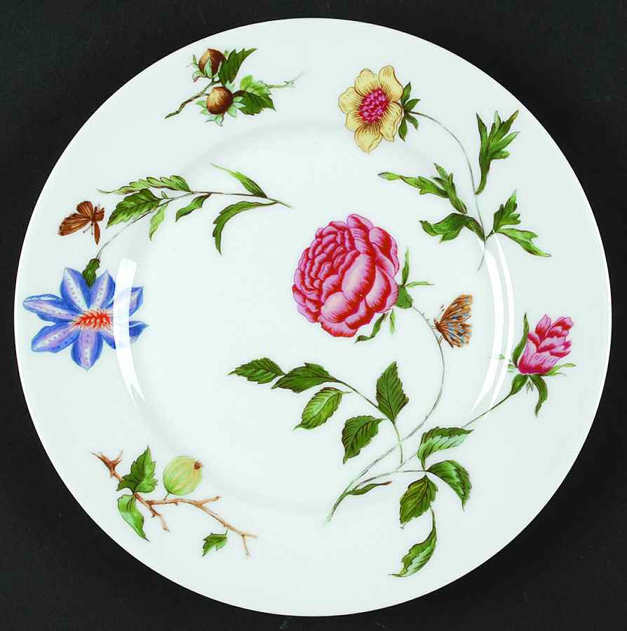 Mon Jardin Luncheon Plate by Ceralene-1