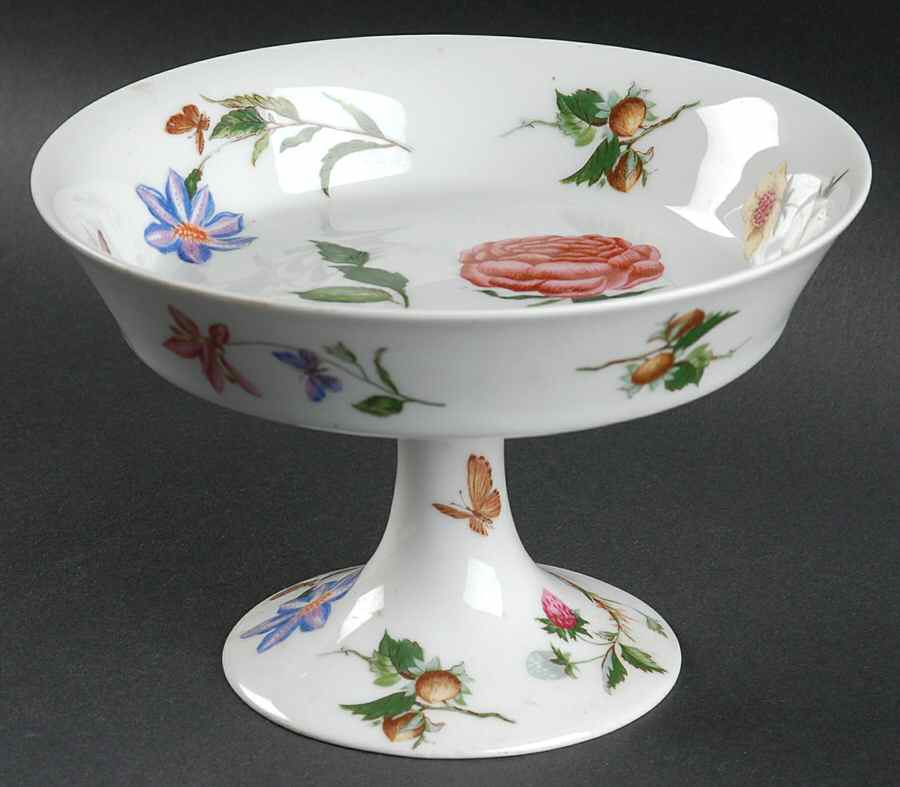 Mon Jardin Round Compote (Height X Width) by Ceralene-1