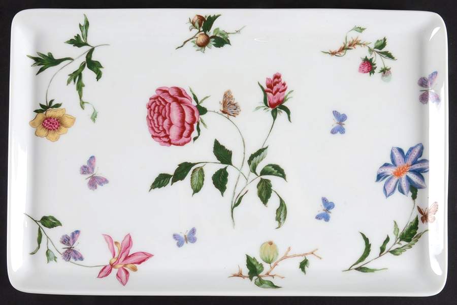 Mon Jardin Rectangular Tray by Ceralene-1
