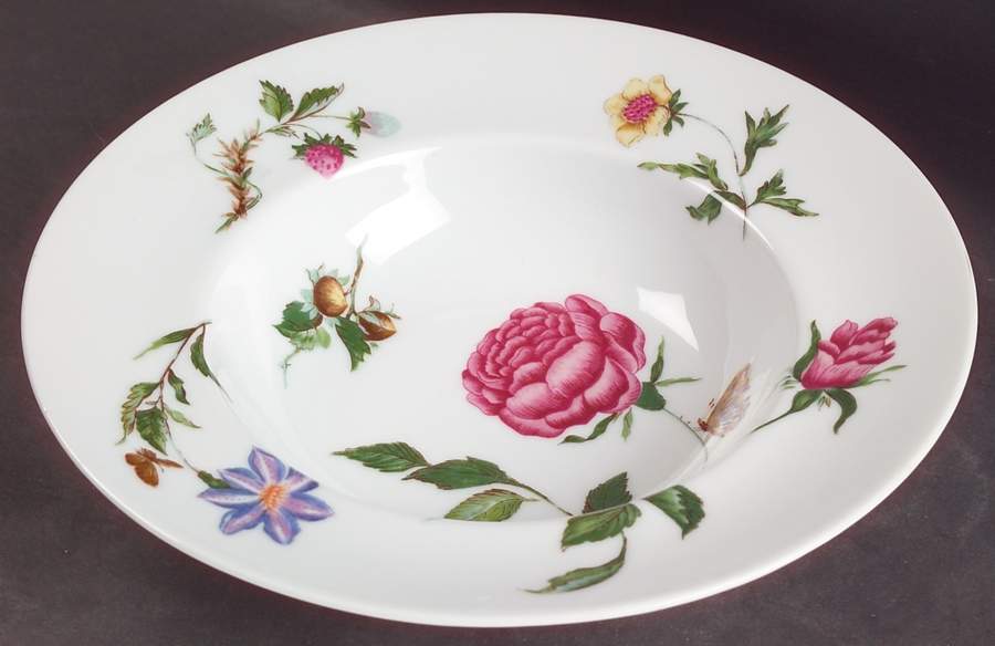 Mon Jardin Rim Soup Bowl by Ceralene-1