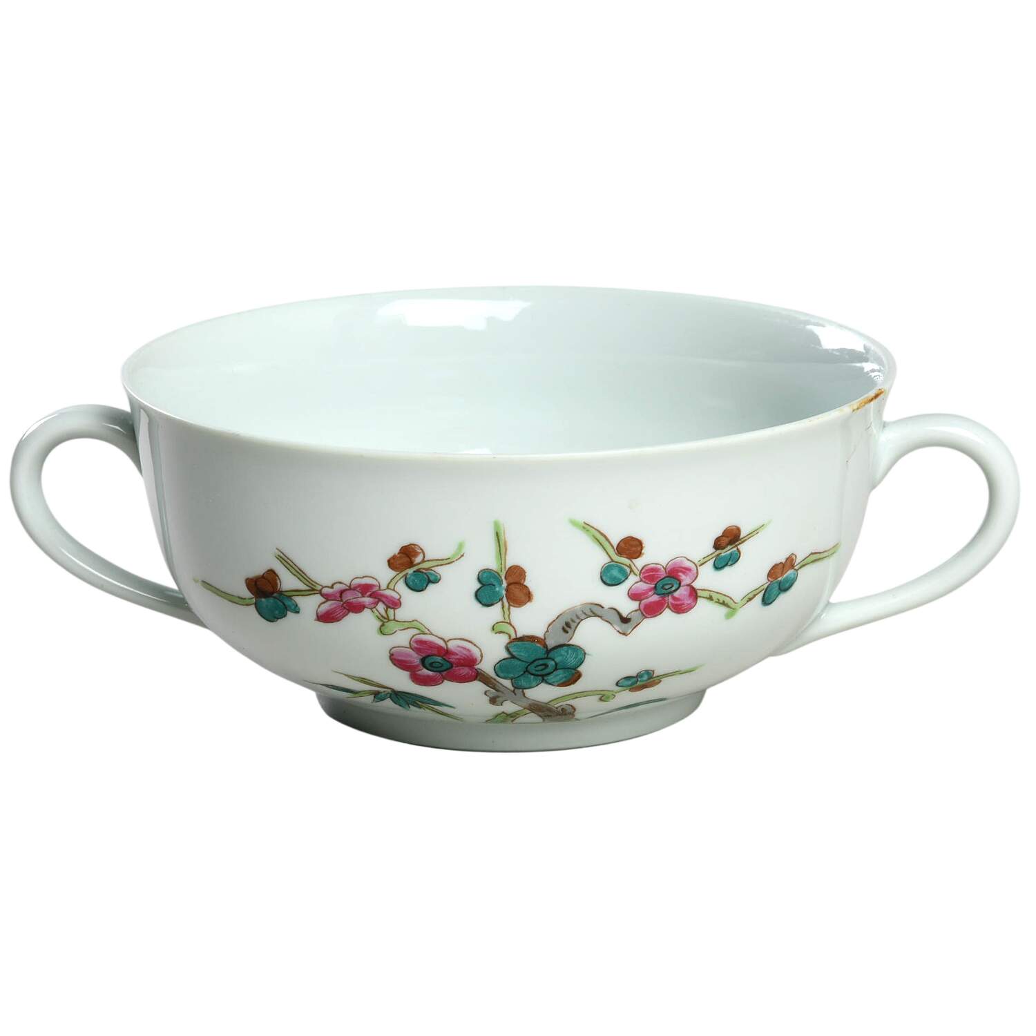 Nymphea Flat Cream Soup Bowl by Ceralene-1