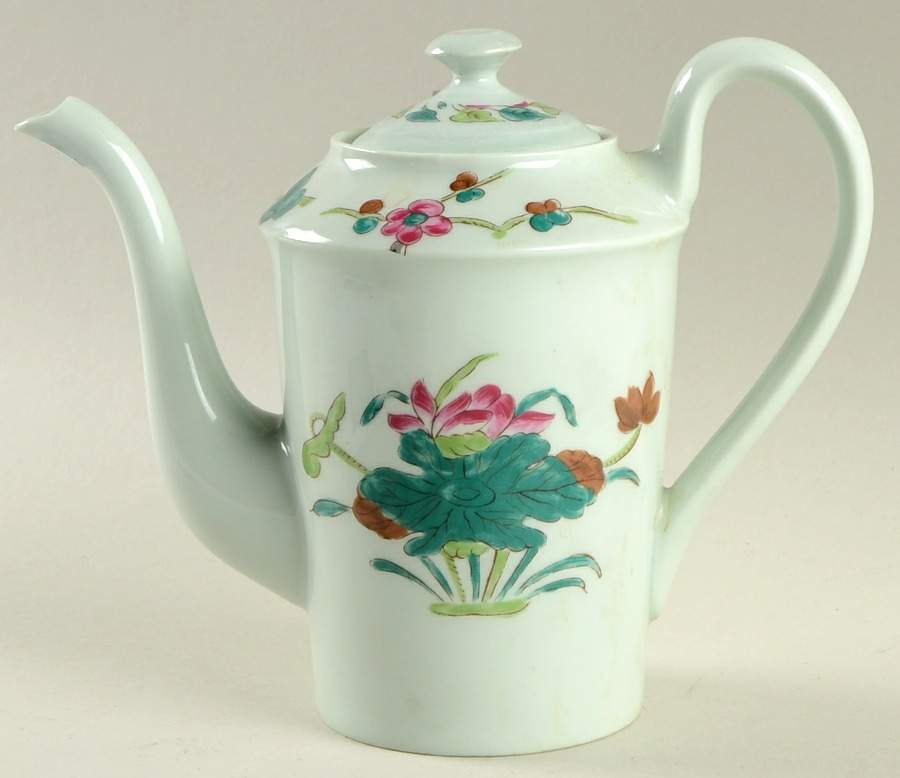 Nymphea Mini Coffee Pot & Lid by Ceralene-1