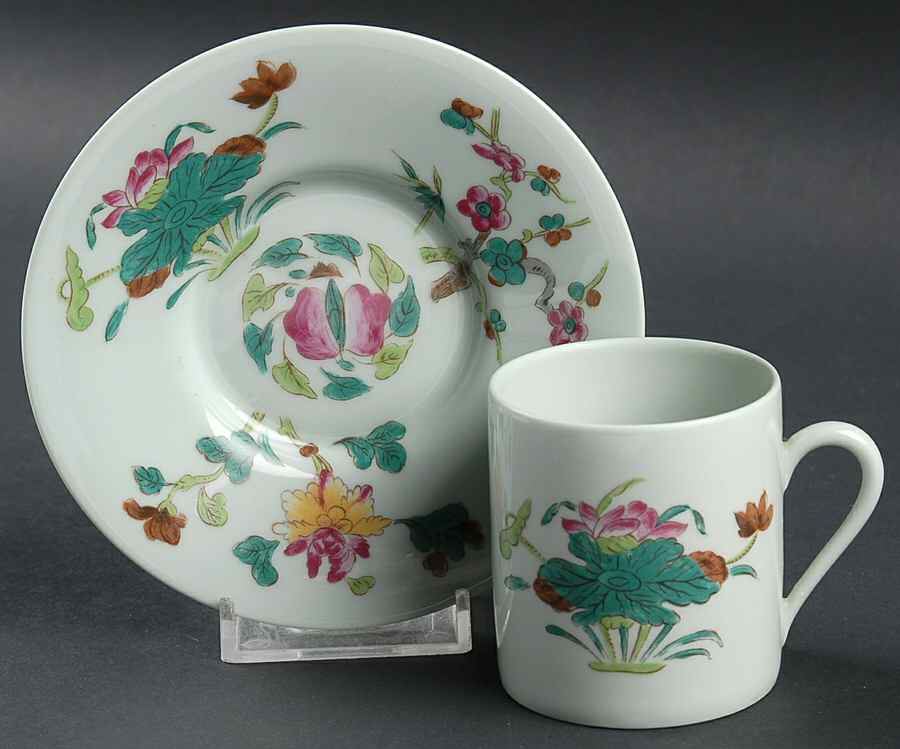Nymphea Flat Demitasse Cup & Saucer Set by Ceralene-1