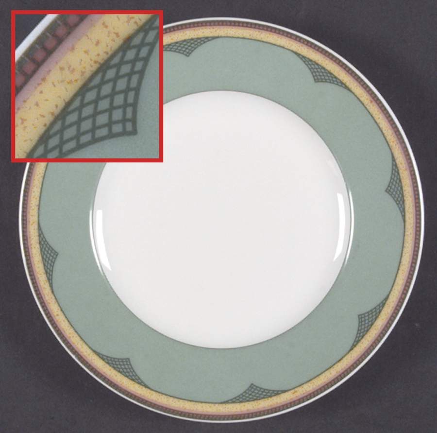 Olivia Bread & Butter Plate by Ceralene-1