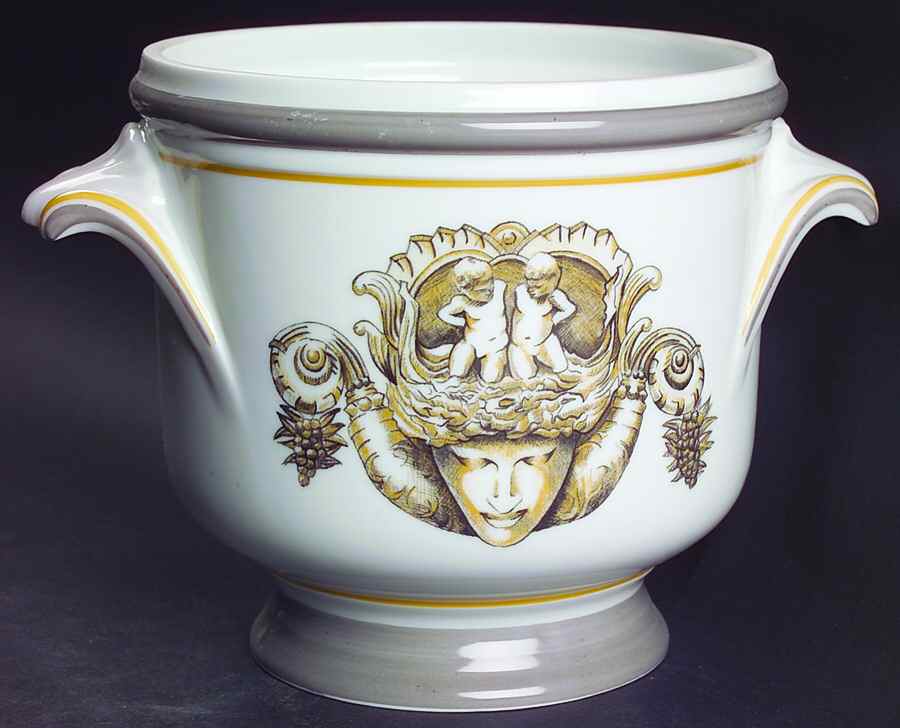 Opera 6" Handled Cachepot by Ceralene-1