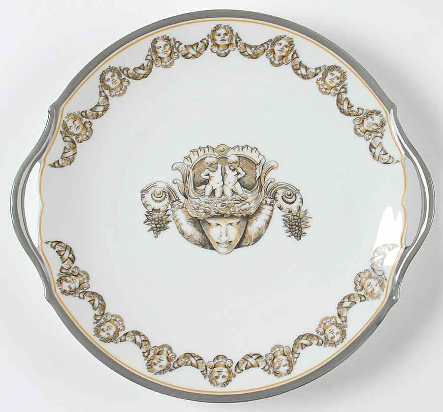 Opera Handled Cake Plate by Ceralene-1