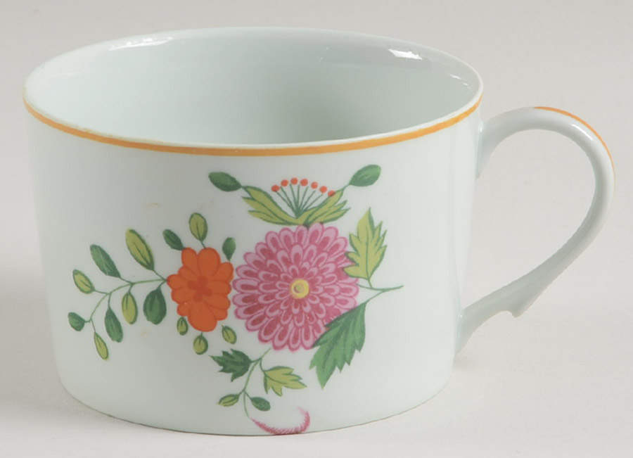 Panier Chinois Celadon Flat Cup by Ceralene-1