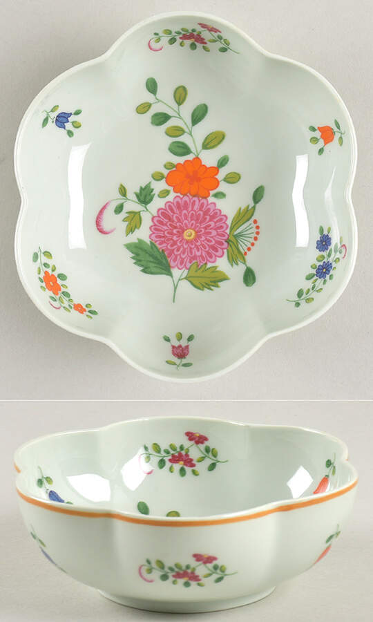 Panier Chinois Celadon 4" Melon Bowl by Ceralene-1
