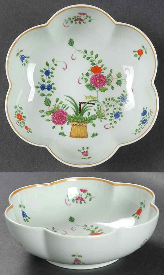 Panier Chinois Celadon 5" Melon Bowl by Ceralene-1