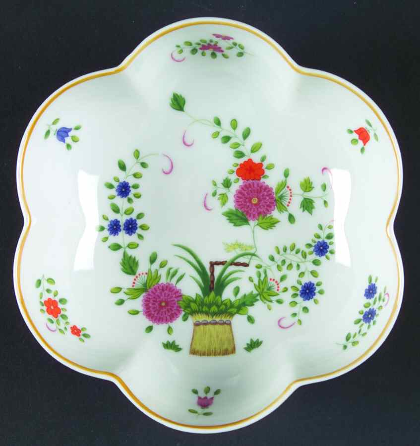 Panier Chinois White Medium Melon Bowl by Ceralene-1