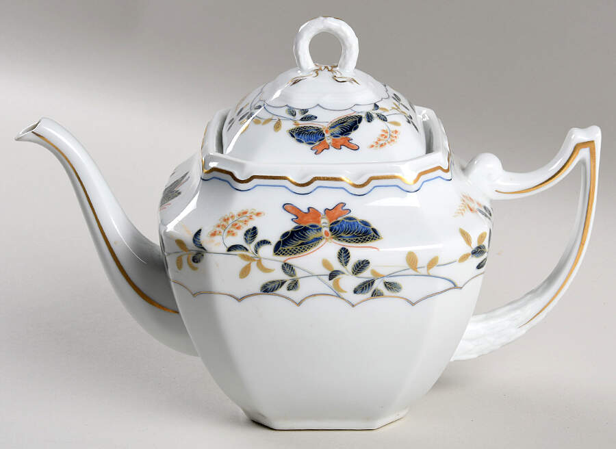Papillons Teapot & Lid by Ceralene-1
