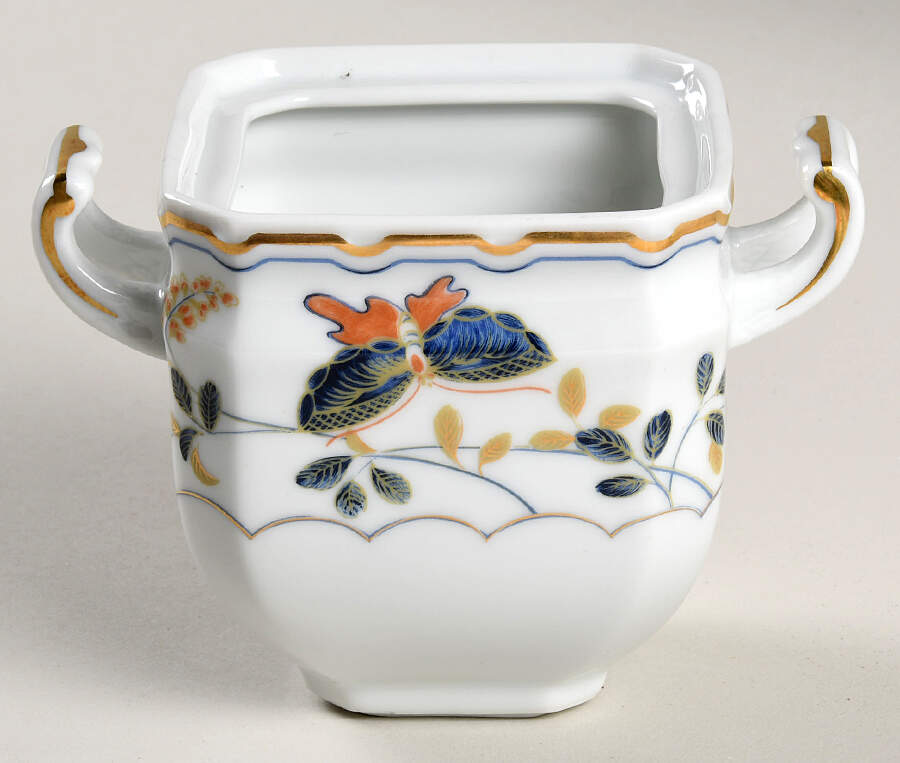 Papillons Sugar Bowl No Lid by Ceralene-1