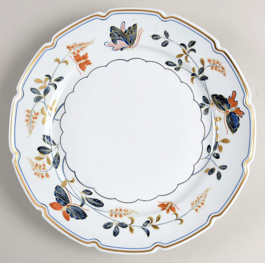 Papillons 12" Chop Plate (Round Platter) by Ceralene-1