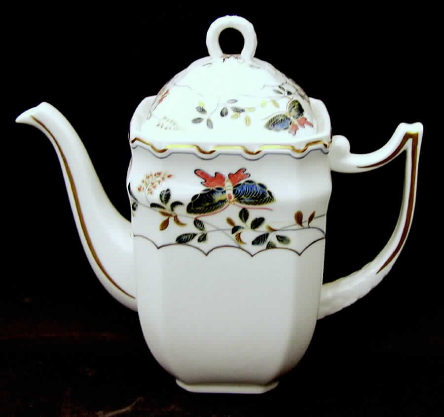 Papillons Coffee Pot & Lid by Ceralene-1