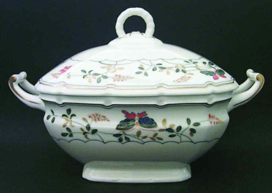 Papillons Tureen &  Lid by Ceralene-1