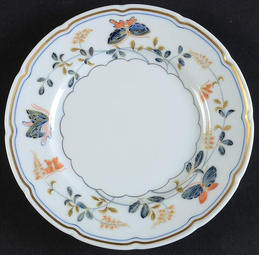 Papillons Bread & Butter Plate by Ceralene-1