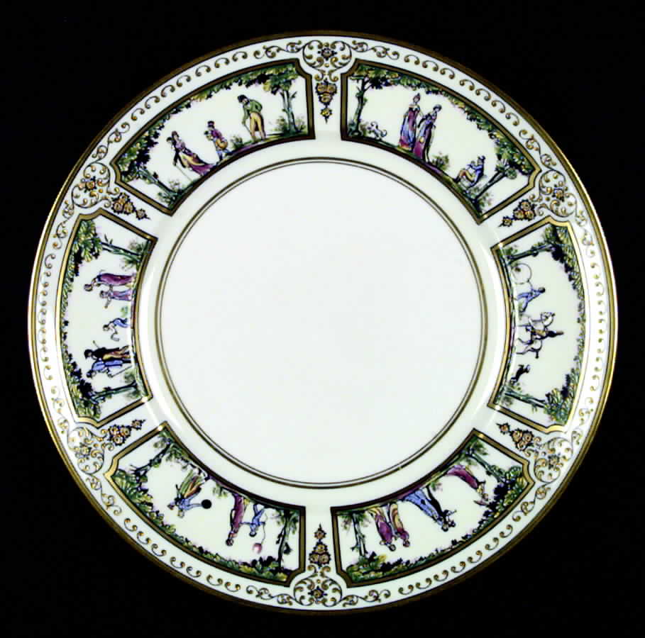 Palais Royal Dinner Plate by Ceralene-1