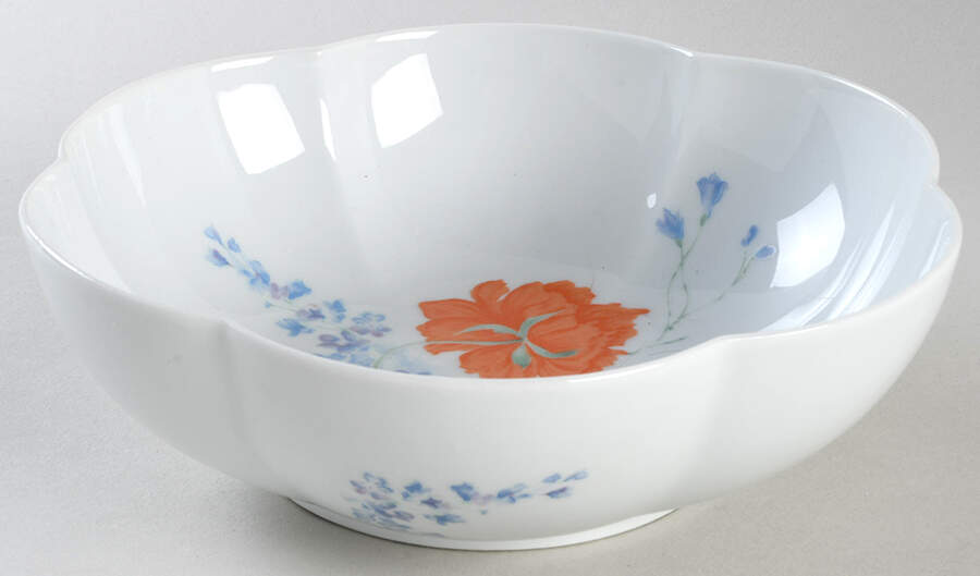 Pavot Poppy 7" Melon Bowl by Ceralene-1