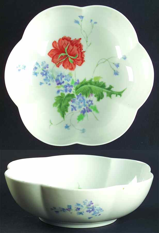 Pavot Poppy Large Melon Bowl by Ceralene-1