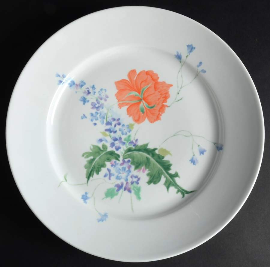 Pavot Poppy 12" Chop Plate (Round Platter) by Ceralene-1