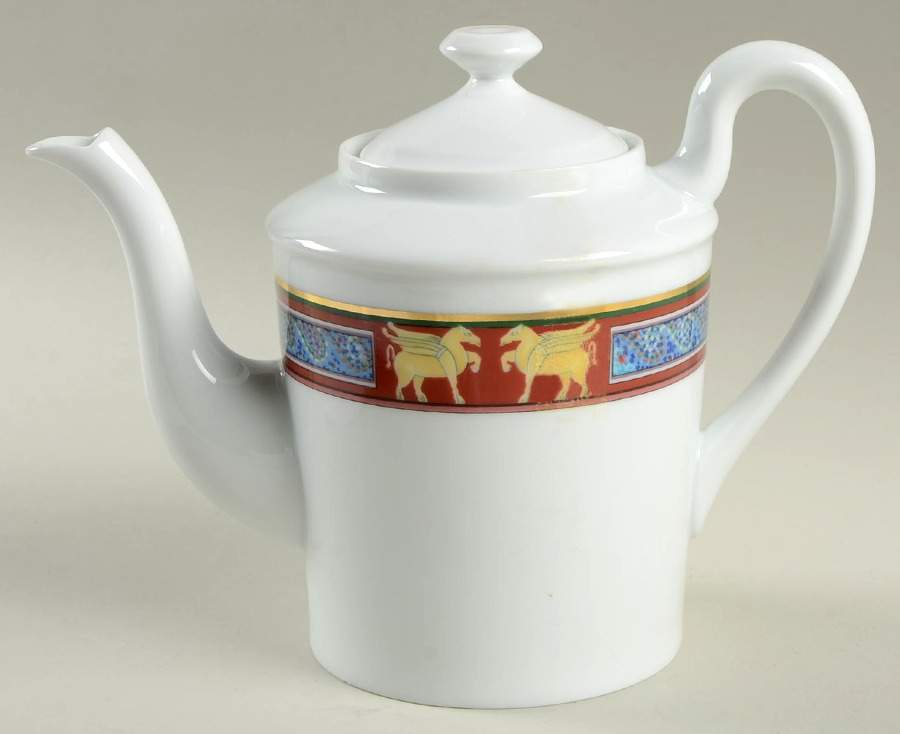 Pegasus Coffee Pot & Lid by Ceralene-1