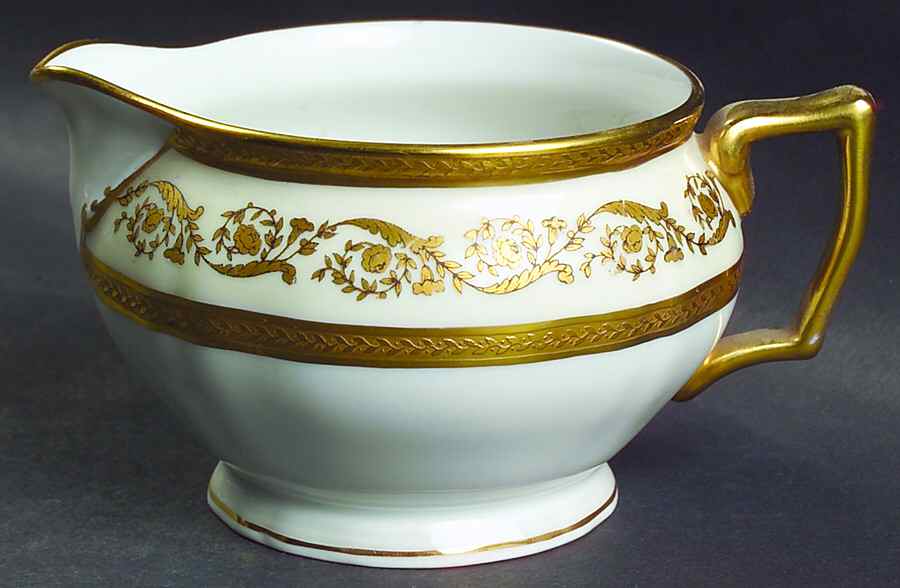 Regence (Gold Design) Creamer by Ceralene-1