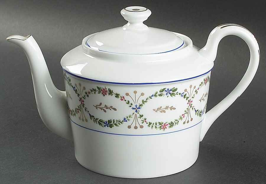Roselle Teapot & Lid by Ceralene-1