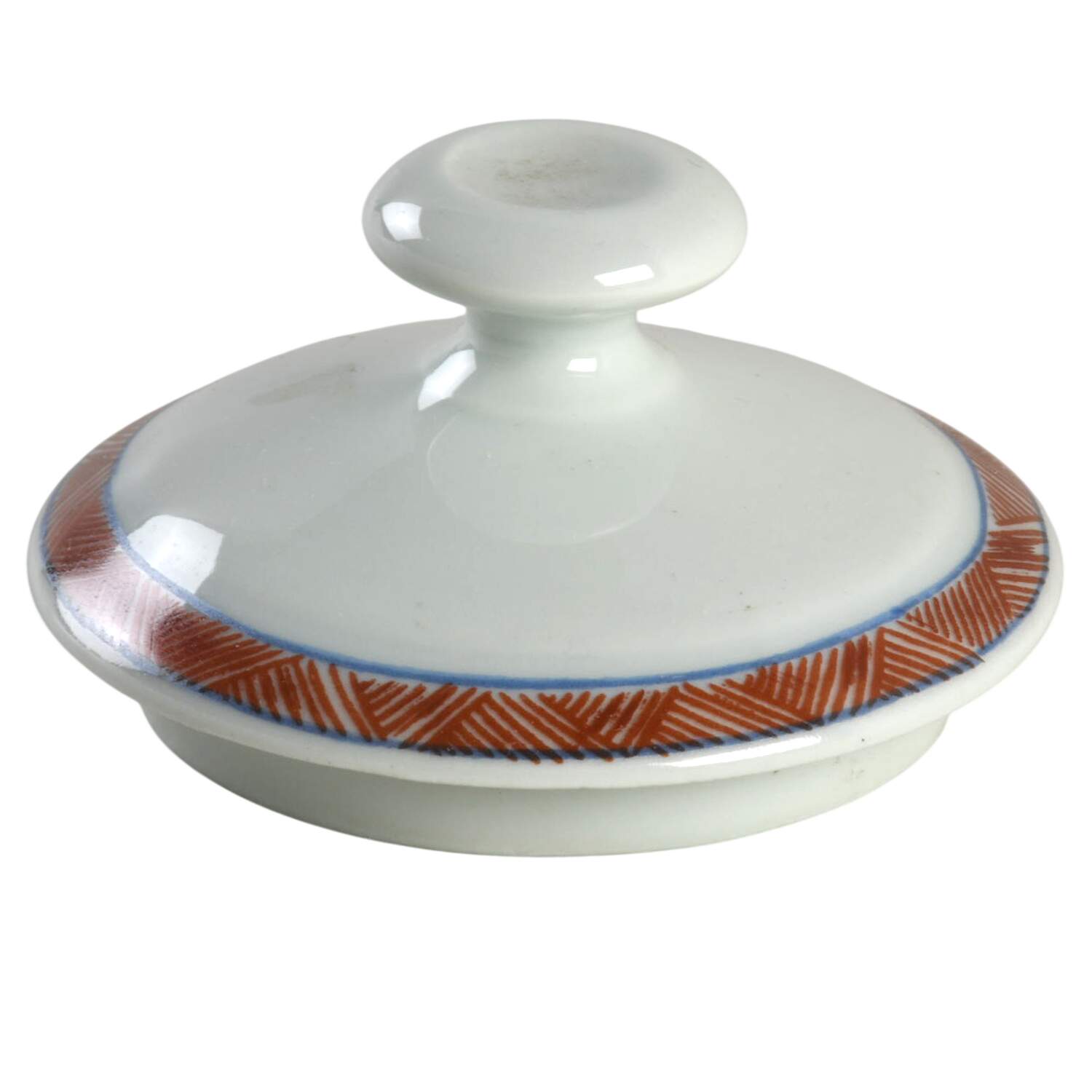 Rouen Celedon Lid for Sugar Bowl by Ceralene-1