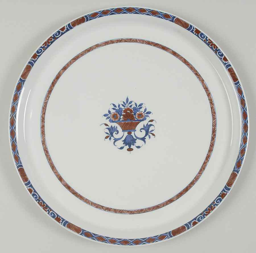 Rouen Celedon 12" Chop Plate (Round Platter) by Ceralene-1
