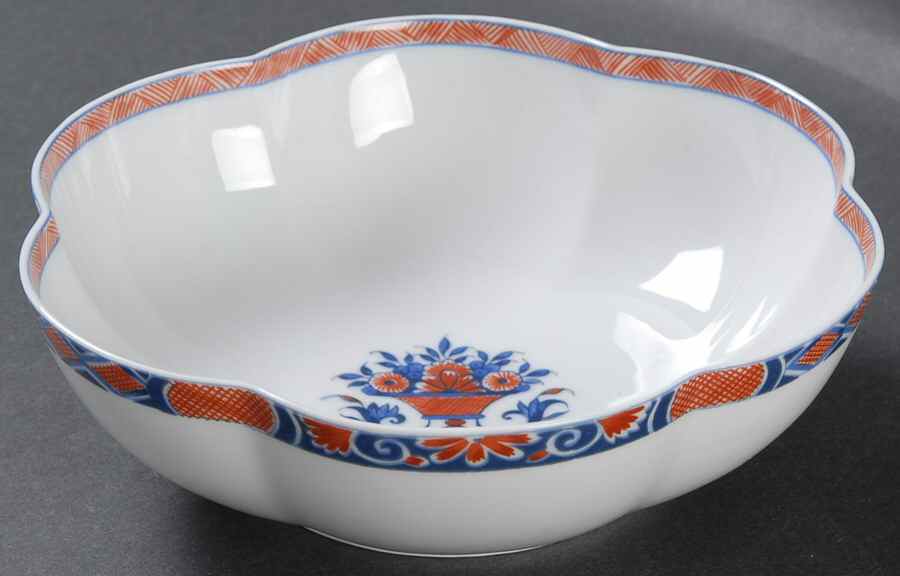 Rouen White Large Melon Bowl by Ceralene-1