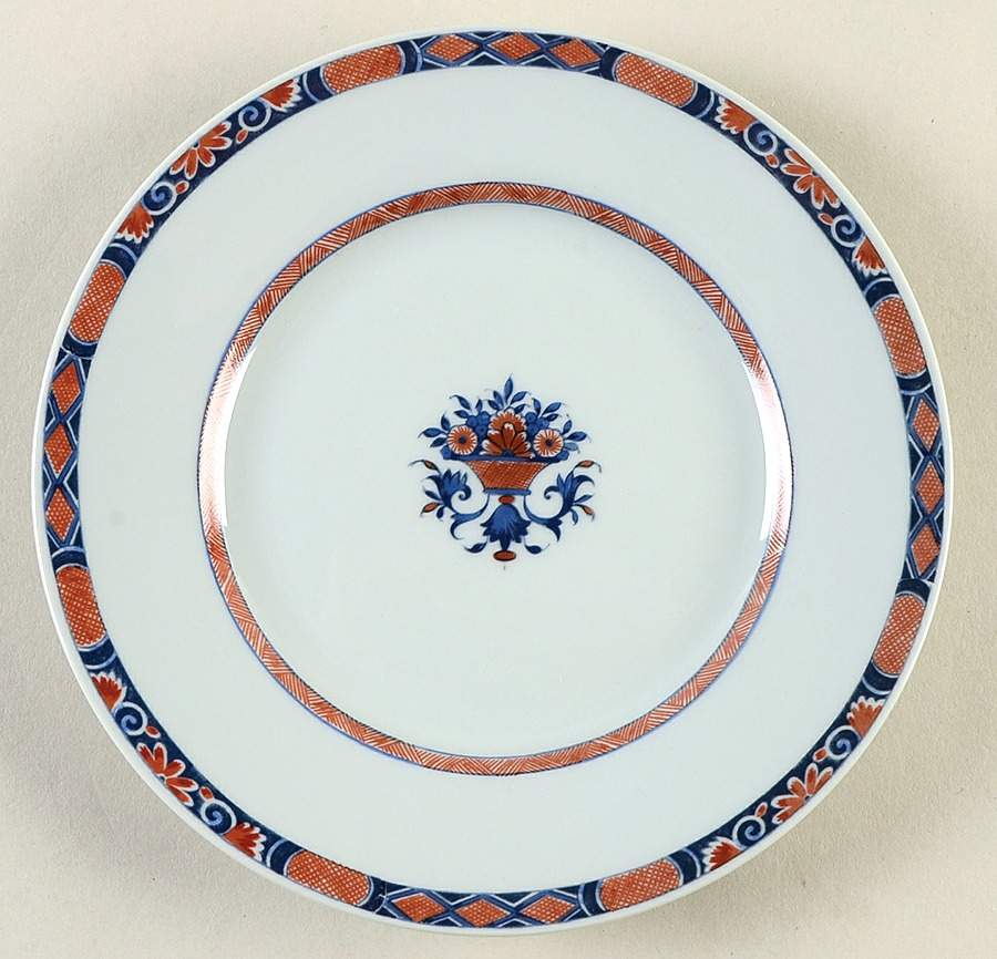 Rouen White Bread & Butter Plate by Ceralene-1