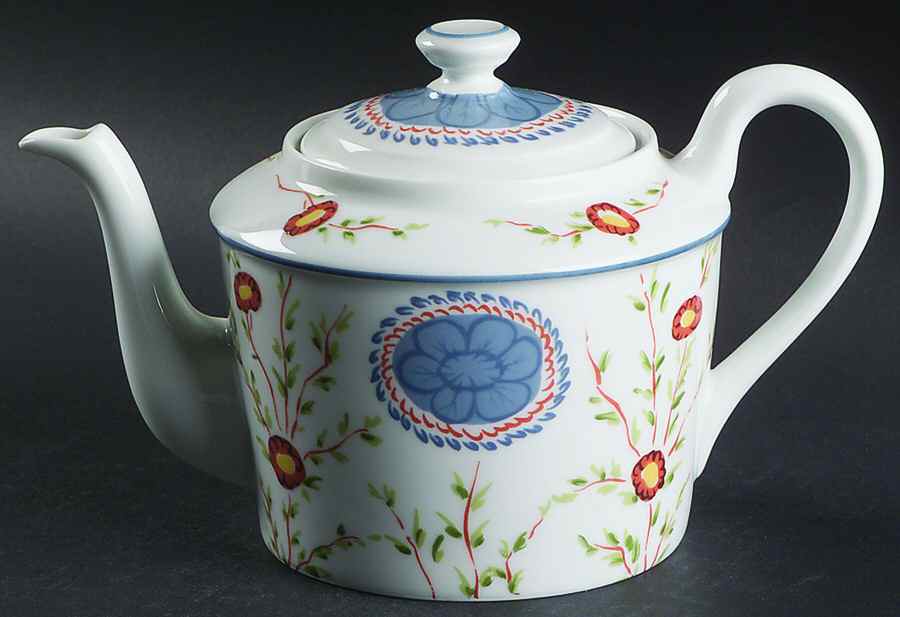 Sarabande Teapot & Lid by Ceralene-1