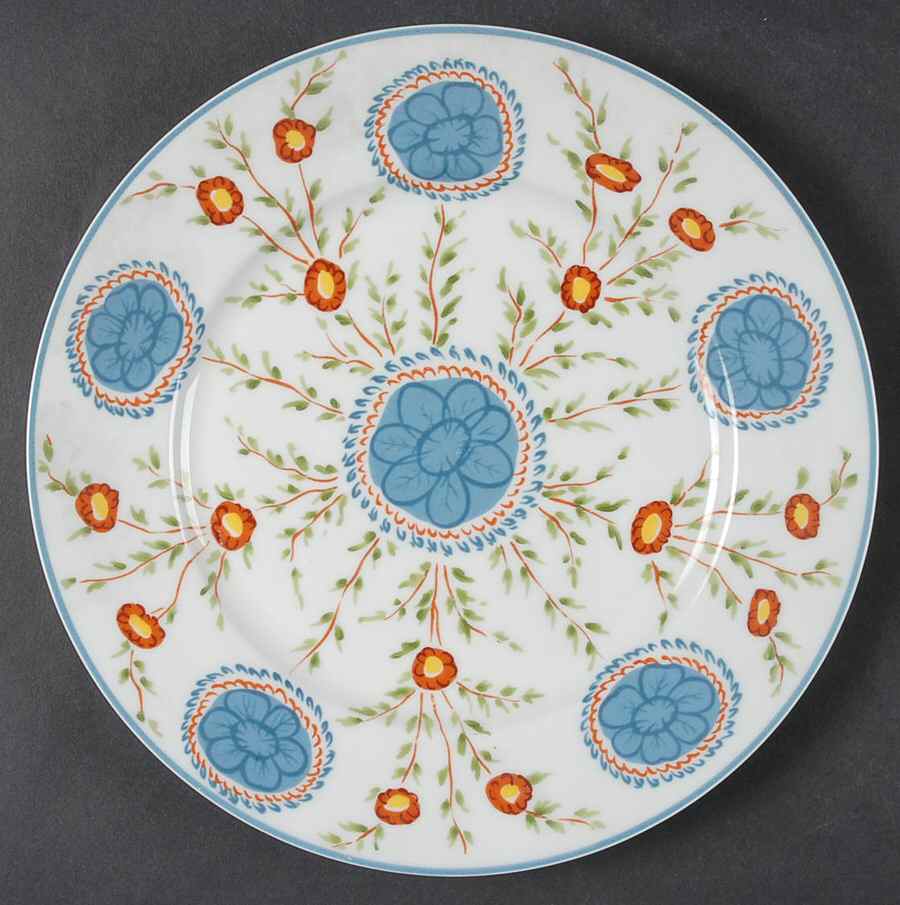 Sarabande Luncheon Plate by Ceralene-1