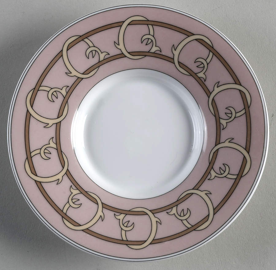 Serenade Beige Saucer for Demitasse Cup by Ceralene-1