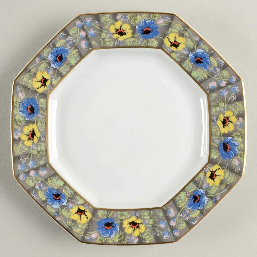 Seville (Octagonal) Bread & Butter Plate by Ceralene-1