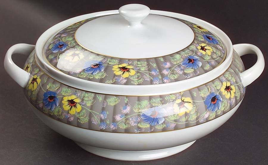 Seville (Round) Tureen &  Lid by Ceralene-1
