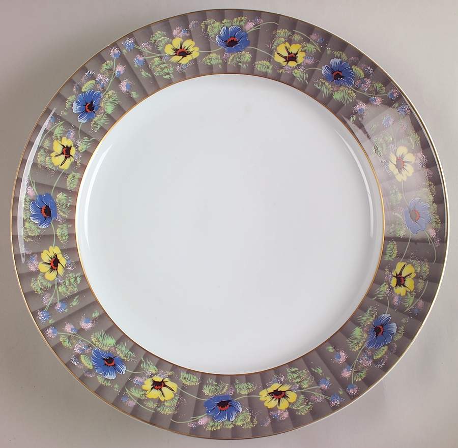 Seville (Round) 12" Chop Plate (Round Platter) by Ceralene-1
