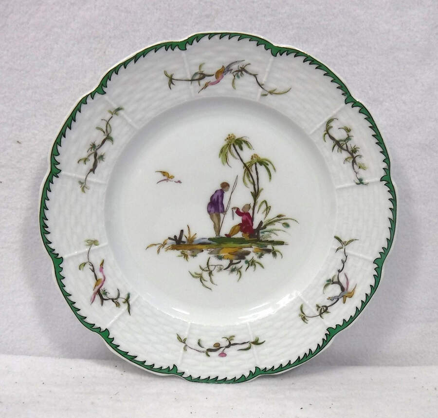 Si Kiang Bread & Butter Plate by Ceralene-1