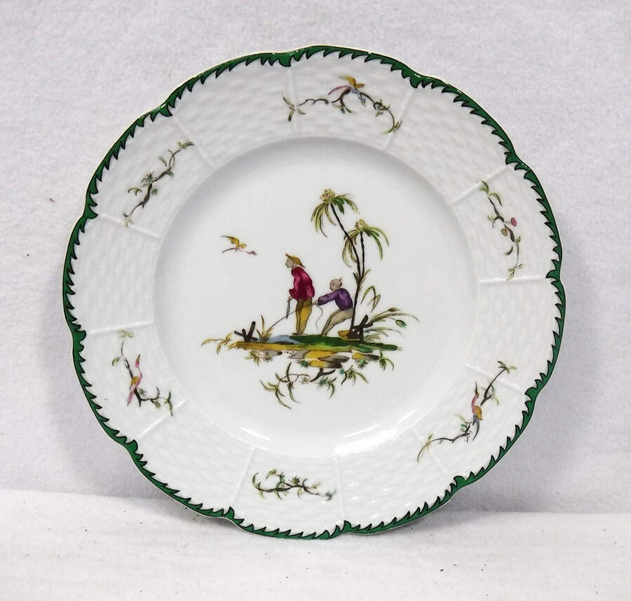 Si Kiang Bread & Butter Plate by Ceralene-1