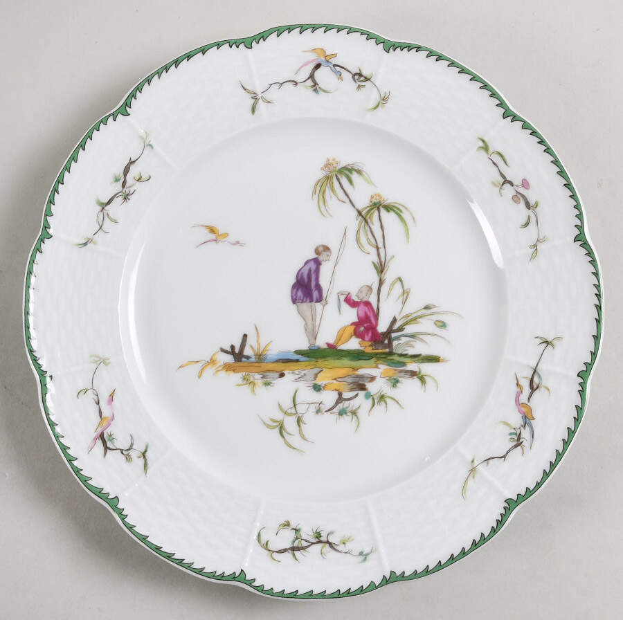 Si Kiang Dessert Luncheon Plate by Ceralene-1