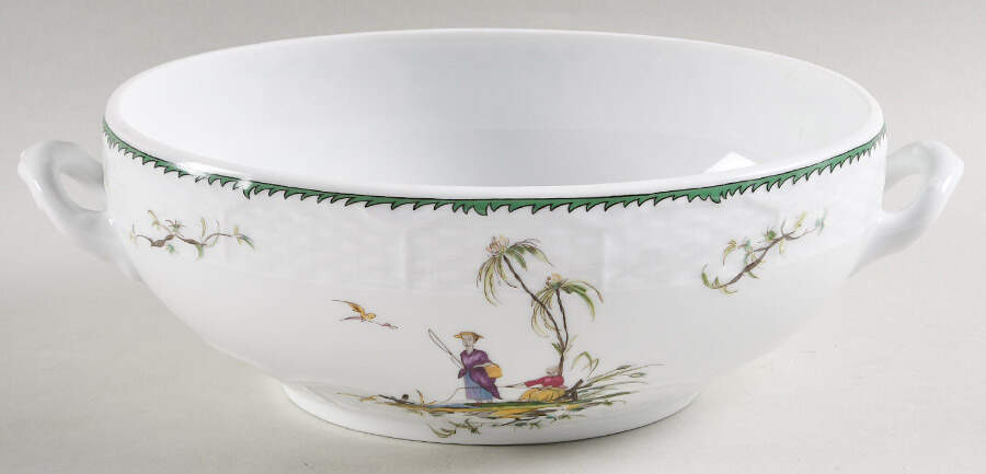 Si Kiang Oval Vegetable No Lid by Ceralene-1
